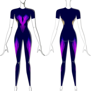 Macacão para Tecido Acrobático Pontas III