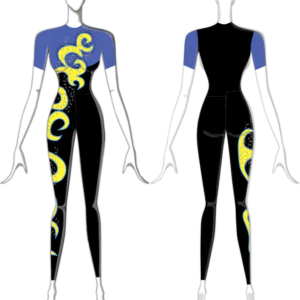 Macacão para Tecido Acrobático Pontas VI