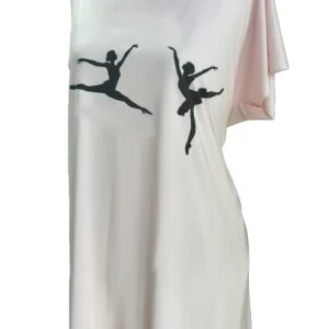 Camiseta Dança e Treino Silhuetas