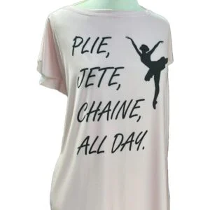 Camiseta Dança e Treino All Day