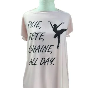 Camiseta Dança e Treino All Day