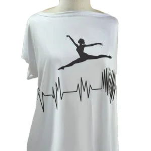 Camiseta Dança e Treino Ritmo