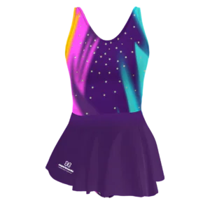 Collant com Saia com Cristal Estampado Experimento Comunitária