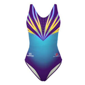 Collant de Ginástica Artística com Cristal Estampado, Experimento Liceu