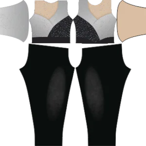 Macacão para Tecido Acrobático Nasci para Brilhar