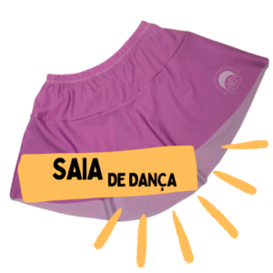 Saia com Elástico Dança e Luz