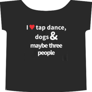 Camiseta Meg Lovato Love Tap Dance & Dog