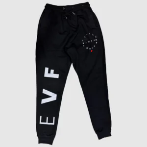 Calça Moletom Preto, Espaço Vivien Fortes