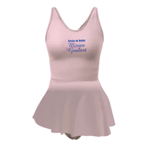 Collant com Saia Infantil Miriam Goulart