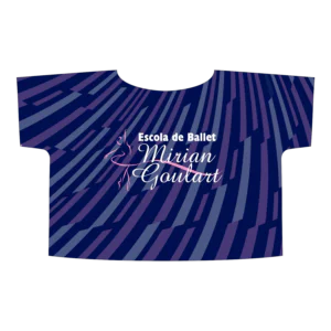 Cropped Manga Curta Miriam Goulart