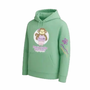 Blusa de Moletom com Capuz Maria Cacko