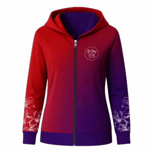 Casaquinho Fitness Feminino com Ziper Say Patinação Artística