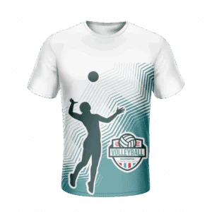 Camiseta Manga Curta Volleyball Cia Athletica Acqua Galleria