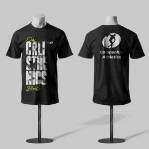 Camiseta Manga Curta Calistenia Cia Athletica