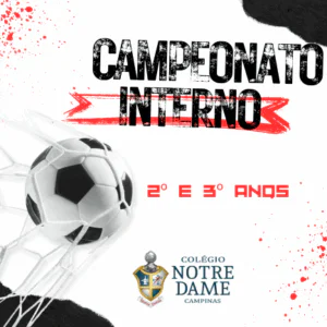 Camiseta Manga Curta Futebol Notre Dame 2º e 3º anos