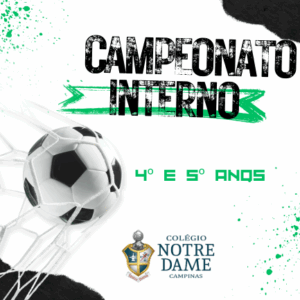 Camiseta Manga Curta Futebol Notre Dame 4º e 5º ano