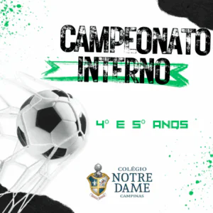 Camiseta Manga Curta Futebol Notre Dame 4º e 5º ano