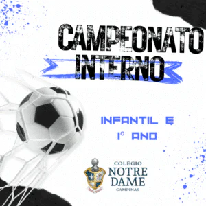 Camiseta Manga Curta Futebol Notre Dame Infantil e 1º ano