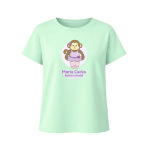 Camiseta Manga Curta Maria Cacko