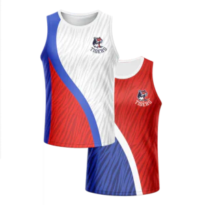 Uniforme com 2 Camisetas Regatas Tradicionais Basketball Team Golden Tigers