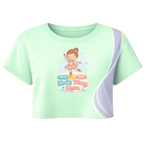 Cropped Manga Curta SDEC