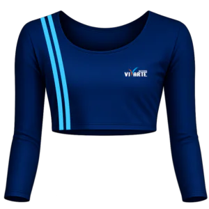 Cropped Manga Longa Instituto Vivarte