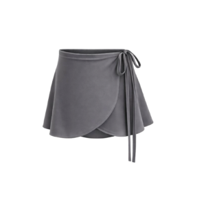 Saia Transpassada Transparente Ballet Juvenil Révérence