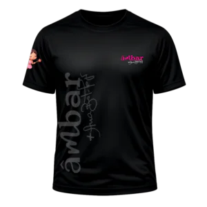 Camiseta Manga Curta Âmbar + Ana Botafogo