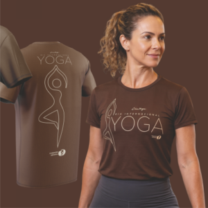 Camiseta Manga Curta Dia Internacional da Yoga Cia Athletica