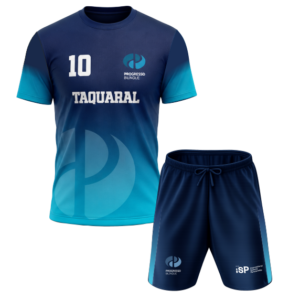 Kit Esportes MASCULINO Progresso: Camiseta + Shorts