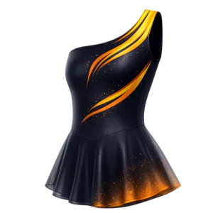 Collant Cirrê com Saia Dupla em Tule de Lycra Atlantis