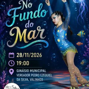 Figurino Show 2026 – 28/11 Say Patinação, Tema: No Fundo do Mar