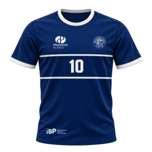 Camiseta Manga Curta Futsal Y1 e Y2 Progresso Bilíngue