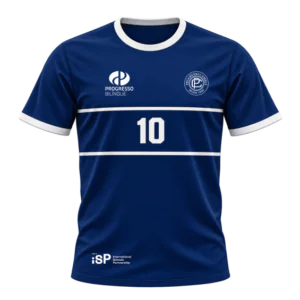Camiseta Manga Curta Futsal Y1 e Y2 Progresso Bilíngue